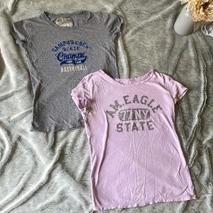 Varsity tee duo